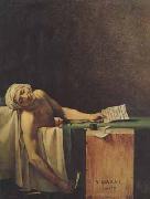 Jacques-Louis David The death of marat (mk02) oil painting picture wholesale